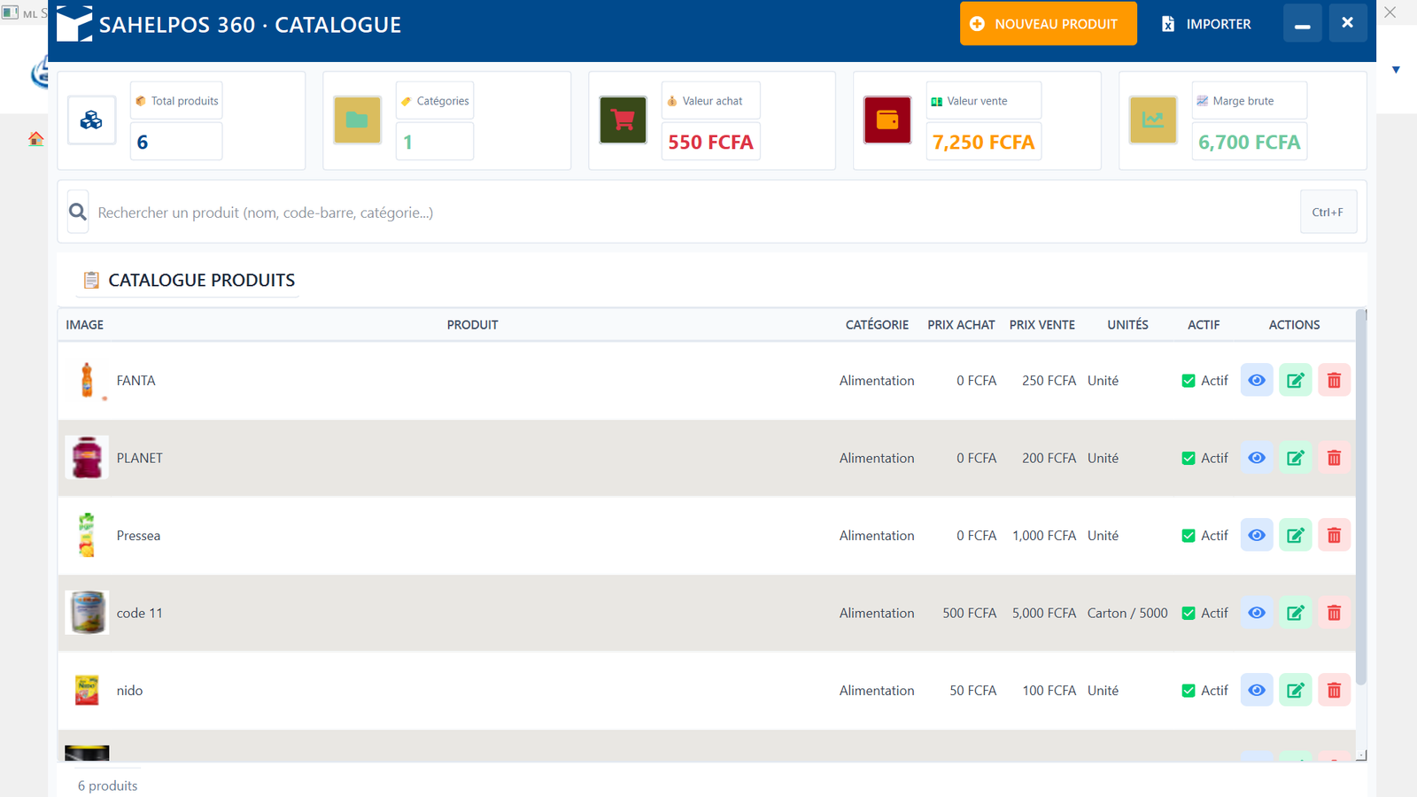 Gestion de stock